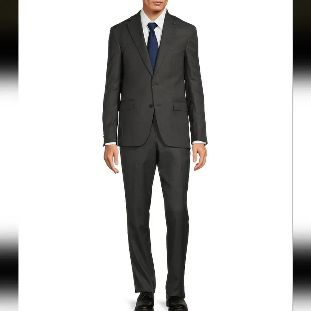Ted Baker No Ordinary Joe Modern Fit Flat Front 2 Piece Suit 36R 30R